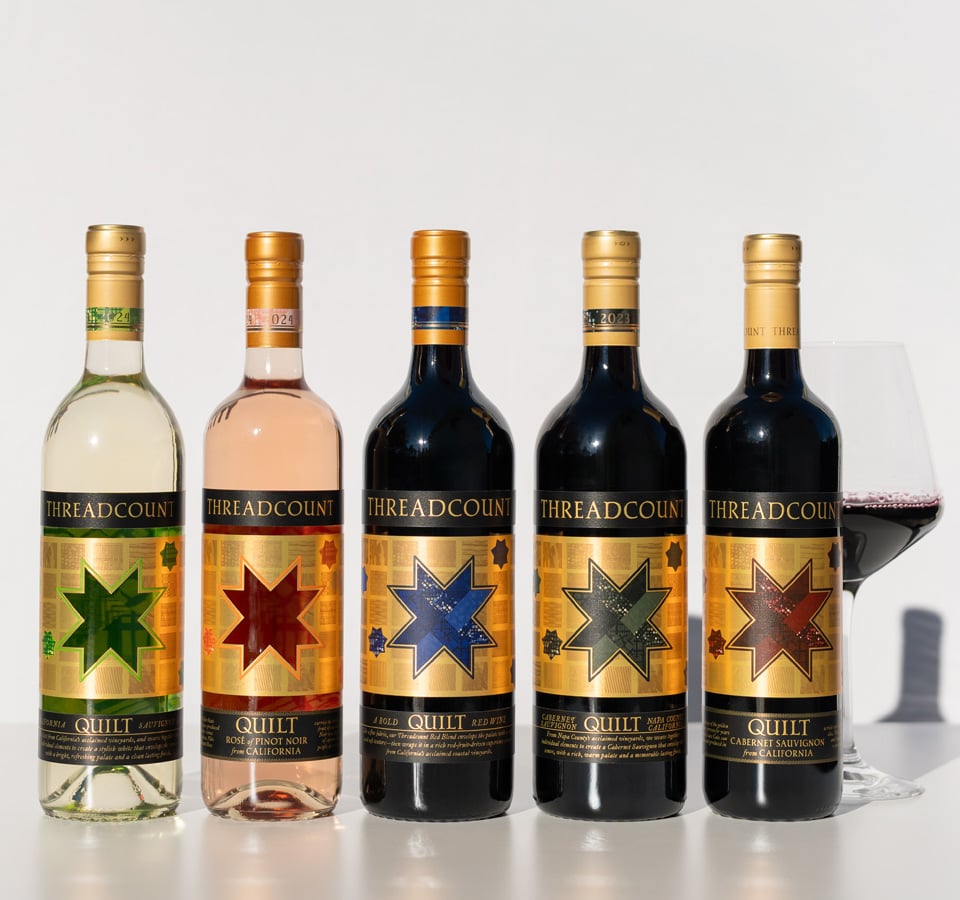 Threadcount Wines Bottle Line-up